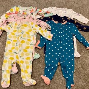 0-3 Month Pajamas Bundle